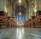 Interior of Basilica of st Peter and Paul in Vysehrad, Prague