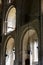 Interior of Binham Priory or St Mary`s Priory, Binham, Norfolk, England, UK