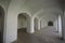 Interior of a building near the Gumbaz, Muslim Mausoleum of Sultan Tipu And His Relatives, Srirangapatna, Karnataka