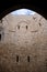 Interior of Castel del Monte, UNESCO World Heritage Site. Medieval castle built in the shape of an octagon, Bari, Puglia, Italy.