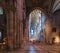 Interior of cathedral of Freiburg im Breisgau