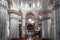 The interior of the cathedral of Pavia