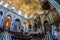 Interior of the catholic church Sant Agata nel Carmine, Bergamo, Italy