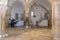 Interior of the Cenacle room on Mt Zion in Jerusalem