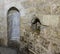 The interior of the Chapel of the Ascension on Mount Eleon - Mount of Olives in East Jerusalem in Israel