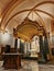 Interior chapel of the church of Our Lady of Laus Notre Dame du Laus, in french