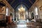 Interior of Chateau de Chambord chapel royal medieval french castle. Loire Valley France Europe. Unesco heritage site