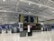 Interior Check-in Hall at Pegasus Airport in Larnaca