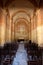 Interior chiesa di San Jacopo al Tempio Templar church Saint James, San Gimignano, Siena, Italy