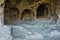 Interior of a church carved in stone cave at Ihlara valley, Cappadocia, Anatolia