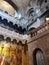 Interior of the Church of the Holy Sepulchre in the Old Town of Jerusalem, Israel