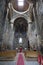 The interior of the Church of the Holy virgin in the monastery of Akhtala, Lori region