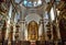 Interior of the church of the Monastery of Sao Miguel de Refojos in Cabeceiras de Basto