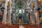 Interior of the Church of Saint-Sulpice. in Paris. France