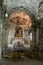 Interior of Church of Sambuca city, Sicily Italy