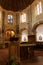 Interior of the Church of St. Nicholas in Barfleur. Normandy, France