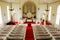 Interior of the Classic Greenfield Hill Congregational Church, Connecticut