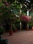 Interior cloister of the Convent de La Popa in Cartagena, Colombia