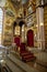 Interior of Coptic Orthodox Church in Sharm el Sheikh, Egypt