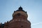 Interior courtyard of Gripsholm Castle in a sunny day, Mariefred, Sweden.