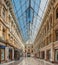 Interior courtyard of the historical building Passage in Odessa, Ukraine