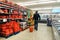 Interior of a Delhaize supermarket