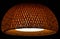 Interior design wicker pendant ceiling light shade