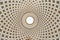 Interior detail of the dome of the Rotunda of Mosta, Malta