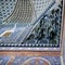 Interior detail of a mausoleum in the Shakhi Zinda necropolis in Samarkand, Uzbekistan