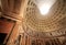 Interior Dome, Column and Walls of Roman Pantheon