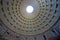 Interior of domed ceiling