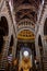 Interior Duomo Cathedral Assumption Mary evening, Siena, Italy