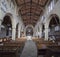 Interior of Edington Priory Church Wiltshire