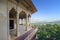 Interior and exterior elements of Agra Fort