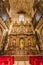 Interior facade Seville Cathedral