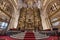 Interior of Famous Landmark Burgos gothic cathedral