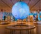 The interior of the famous Museum of the Sciences of Trento in Trentino Alto Adige. The large interactiv