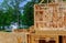 Interior framing of a new house under construction