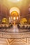 Interior of the Franciscan Monastery in Jerusalem, Israel