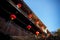 The interior of Fujian earthen buildings. These buildings are in Hekeng cluster