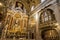 Interior in Gesu Nuovo church in Naples