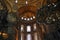 Interior of the Hagia Sophia - also called Aya Sophia, in Istanbul, Turkey