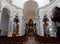 Interior of the Hanswijk basilica church in Mechelen Belgium