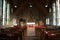 Interior of Historic chapel in Colorado, Rocky Mountains