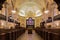 Interior of the historic Holy Trinity Cathedral in Quebec City