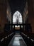 Interior of the historic medieval cartmel priory in cumbria now the parish church of st micheal and mary