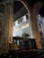 Interior of the historic medieval cartmel priory in cumbria now the parish church of st micheal and mary