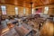 Interior of the historic one-room School in Dothan, Alabama