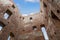 The interior of the historical ruin castle Teylingen in Sassenheim.