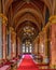 Interior of the Hungarian Parliament Building in Budapest